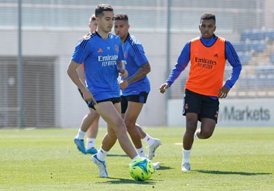 entrenamiento del real madrid