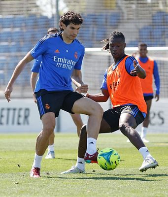 entrenamiento del real madrid