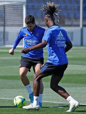 entrenamiento del real madrid
