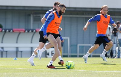 entrenamiento del real madrid
