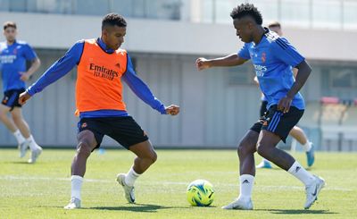 entrenamiento del real madrid
