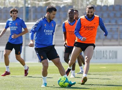 entrenamiento del real madrid