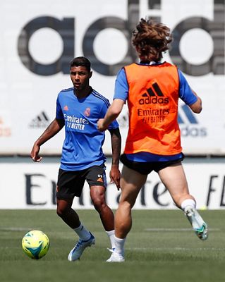 entrenamiento del real madrid