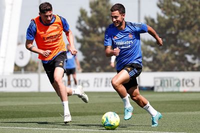 entrenamiento del real madrid