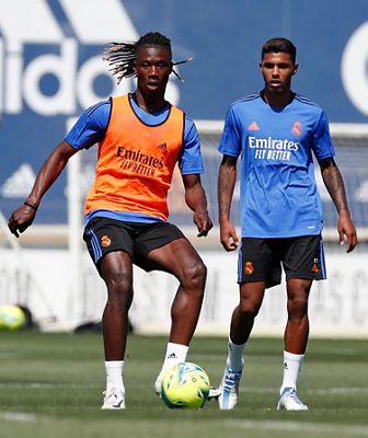 entrenamiento del real madrid