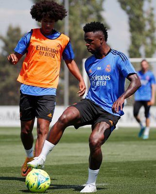 entrenamiento del real madrid