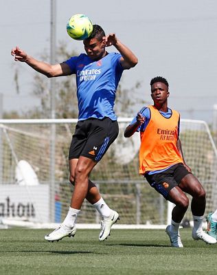 entrenamiento del real madrid
