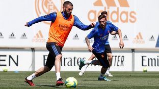 Dernier entraînement avant le match contre Levante