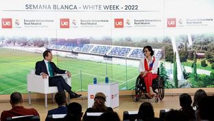 La medallista paralímpica Teresa Perales, protagonista en la tercera jornada de la Semana Blanca