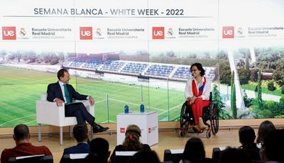 tercera jornada de la semana blanca de la escuela universitaria real madrid universidad europea