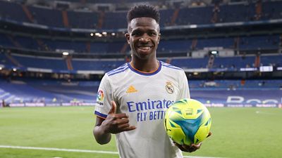 Vini Jr.: 'Estoy muy contento por el partido y por mi primer hat-trick'