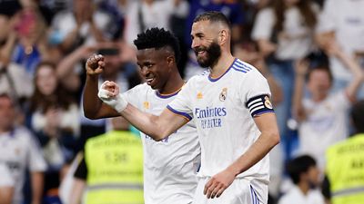 6-0: O campeão ganha com hat-trick de Vini Jr.