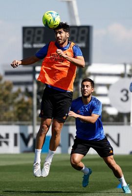 entrenamiento del real madrid