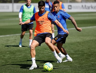 entrenamiento del real madrid