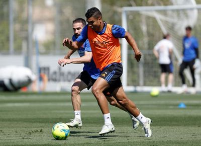 entrenamiento del real madrid