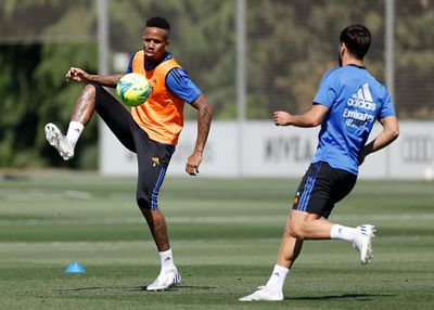 entrenamiento del real madrid
