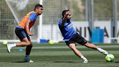 The team begin preparations for Cádiz clash