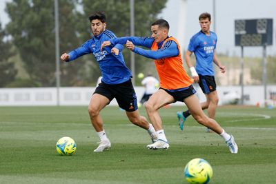 entrenamiento del real madrid