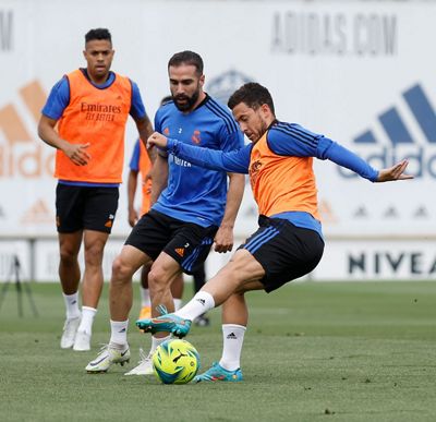 entrenamiento del real madrid