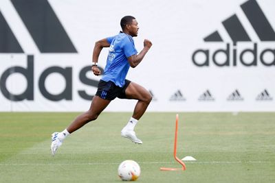 entrenamiento del real madrid