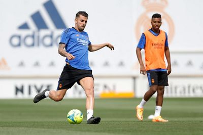 entrenamiento del real madrid