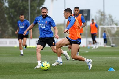 entrenamiento del real madrid