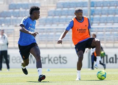 entrenamiento del real madrid