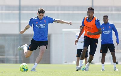 entrenamiento del real madrid