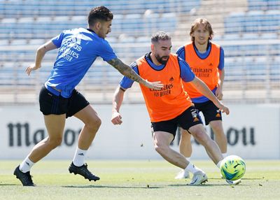 entrenamiento del real madrid