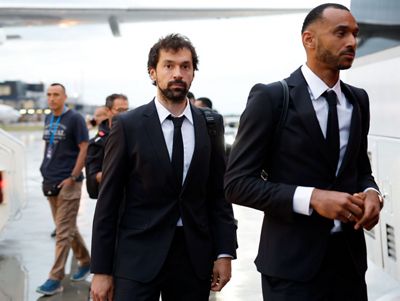 llegada del real madrid a belgrado