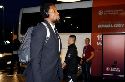 llegada del real madrid a belgrado