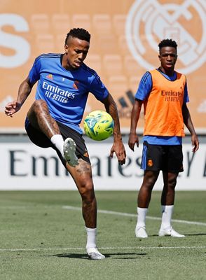 entrenamiento del real madrid