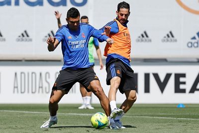 entrenamiento del real madrid