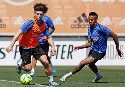 entrenamiento del real madrid