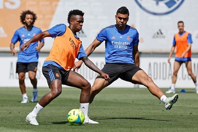 entrenamiento del real madrid