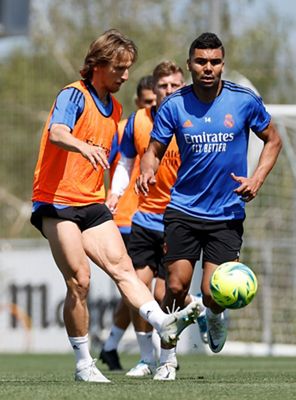 entrenamiento del real madrid
