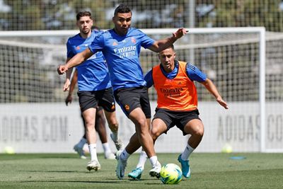 entrenamiento del real madrid