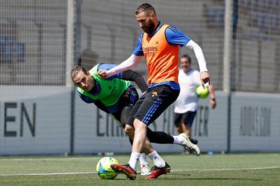 entrenamiento del real madrid