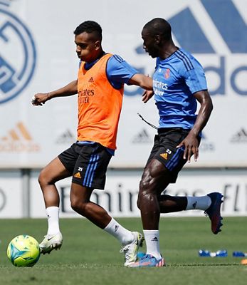 entrenamiento del real madrid