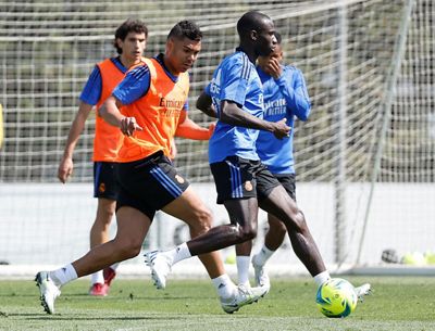 entrenamiento del real madrid
