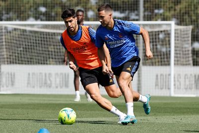 entrenamiento del real madrid