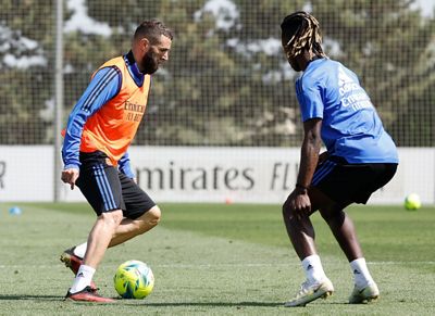 entrenamiento del real madrid