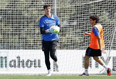entrenamiento del real madrid