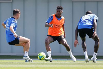 entrenamiento del real madrid