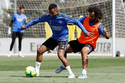 entrenamiento del real madrid