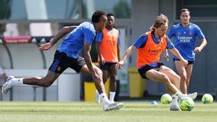 Last training session ahead of Betis game