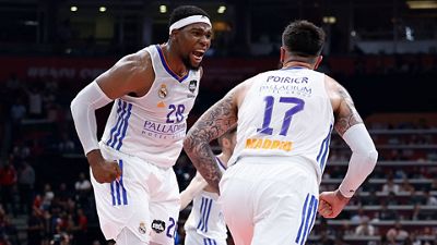 Quinta vez que el Madrid llega a la final de la Copa de Europa de fútbol y baloncesto en el mismo año