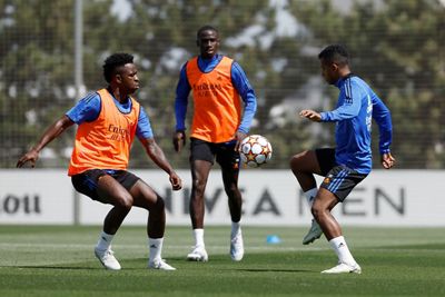 entrenamiento del real madrid