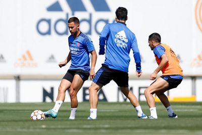 entrenamiento del real madrid