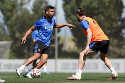 entrenamiento del real madrid